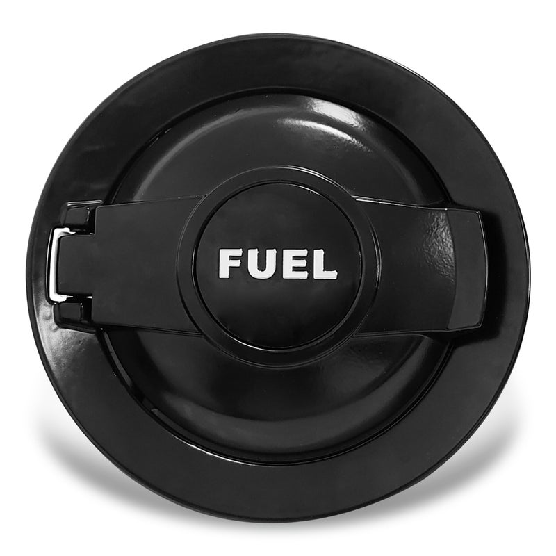 ShineUs 68250120AA Fuel Filler Door & Gas Cap Compatible with Dodge Challenger 2008, 2009, 2010, 2011, 2012, 2013, 2014, 2015, 2016, 2017, 2018, 2019, 2020ï¼Œ2021ï¼ŒMatte Black - Image 1